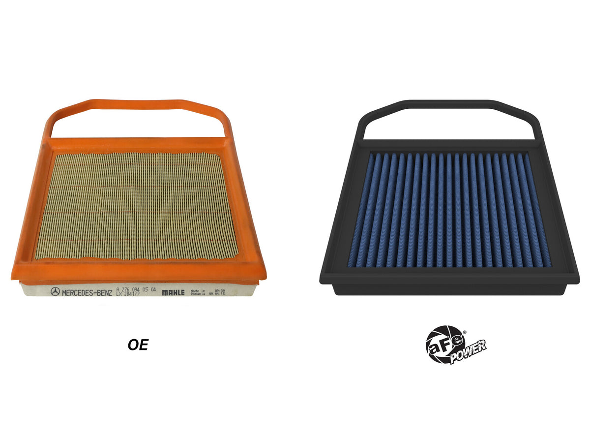 Magnum Flow OE Replacement Air Filter w/ Pro 5R Media (Pair) Mercedes-Benz GLC43 Amg 17-23 V6-3.0L (tt) aFe Power-2