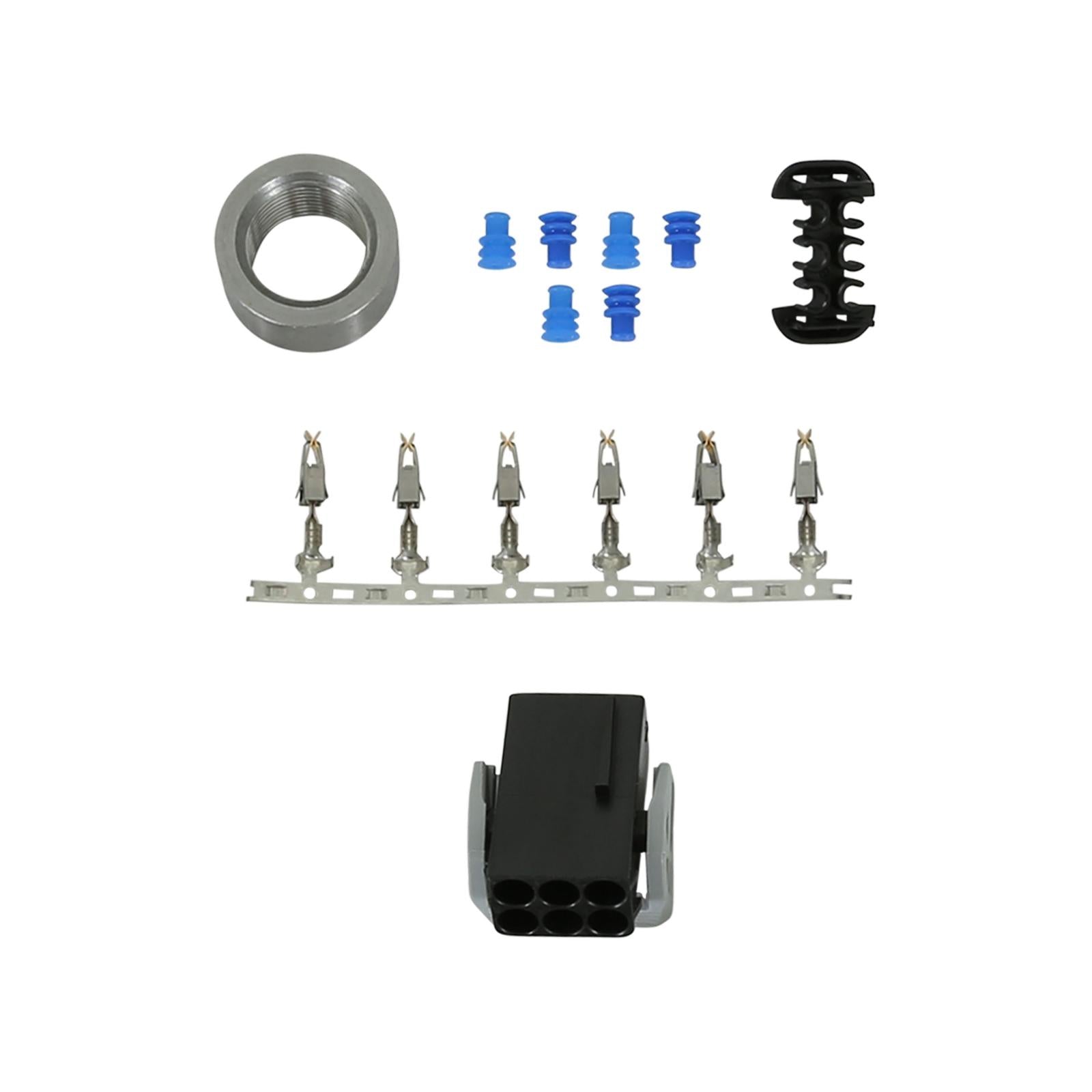 Bosch LSU 4.2 Wideband UEGO Installation Kit Bosch LSU 4.2 Wideband Sensor, Bung, Connector, Wire-Seals and Pins. AEM Electronics-6