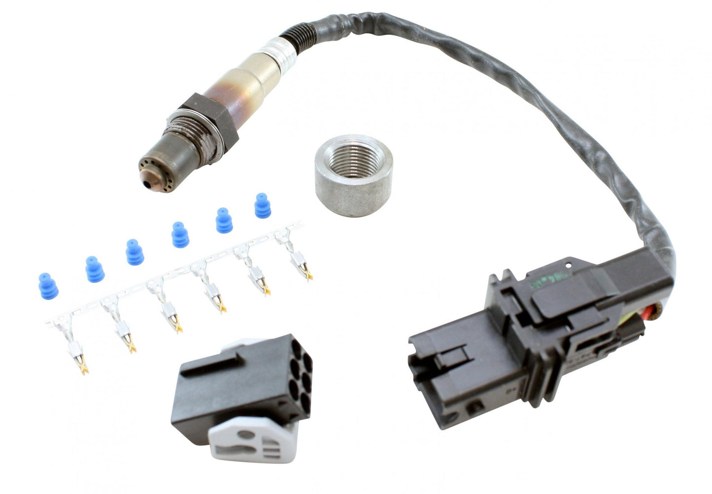 Bosch LSU 4.2 Wideband UEGO Installation Kit Bosch LSU 4.2 Wideband Sensor, Bung, Connector, Wire-Seals and Pins. AEM Electronics-7