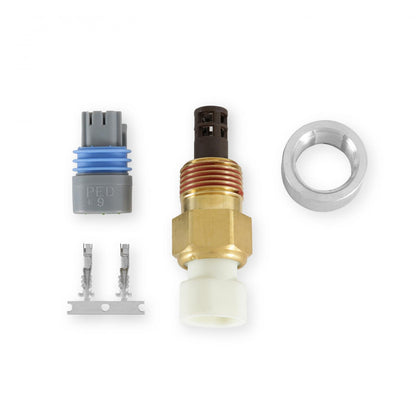 Air Temp Sensor Kit -20C to 150C / -4F to 302F 3/8 Inch NPT Connector Kit and Pins AEM Electronics-5