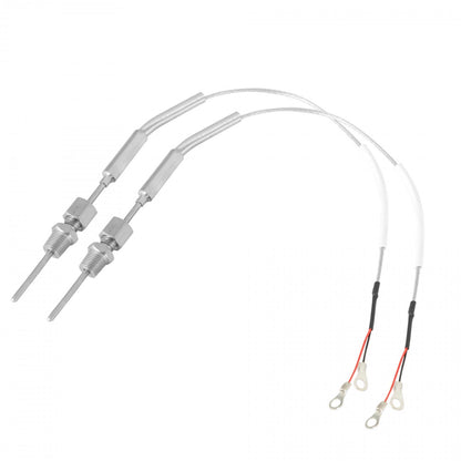 2 K-Type Closed Tip Thermocouple 1800В F (982.2В C) Max Temp Inconel Sheath 1/8 Inch NPT Compression Fitting AEM Electronics-1