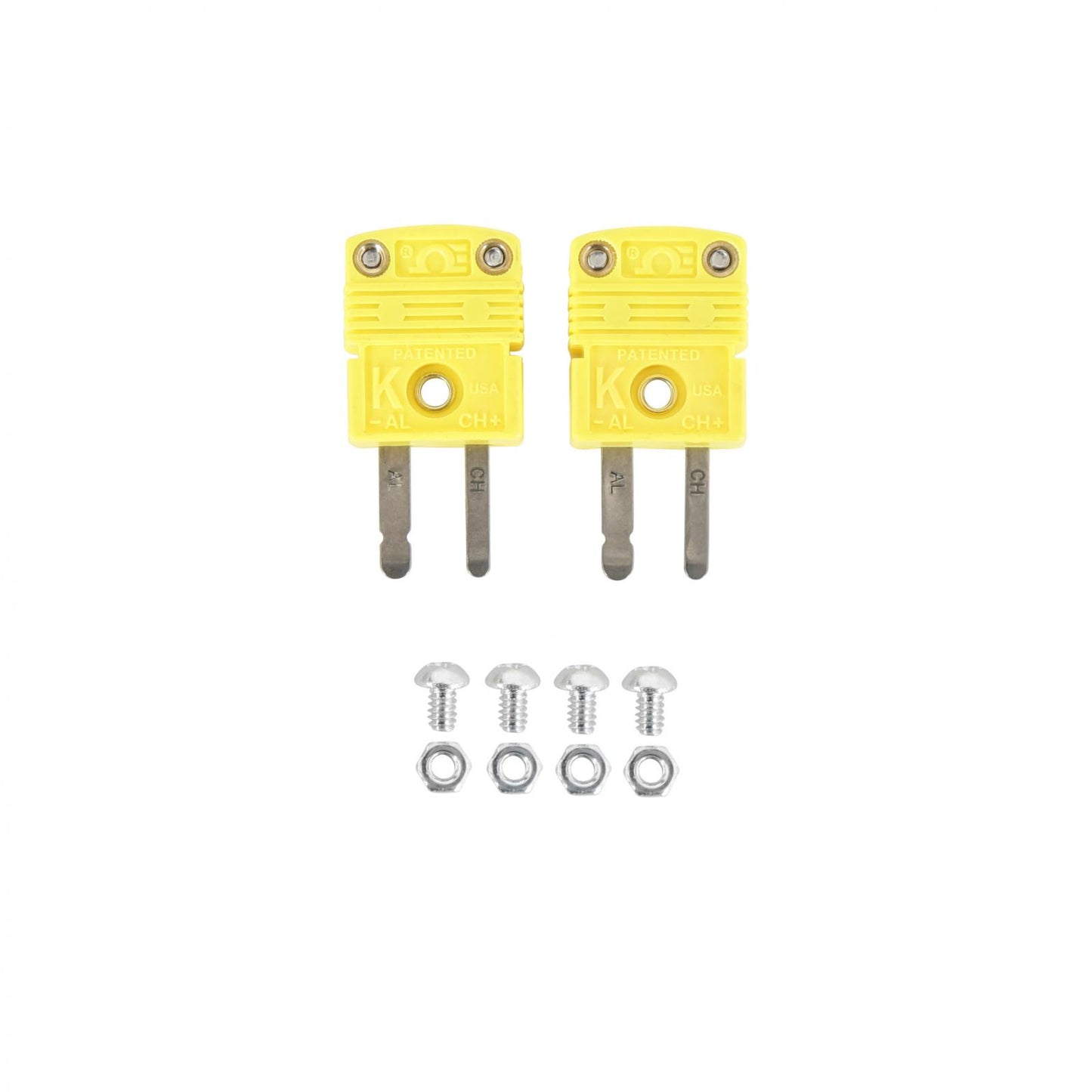 2 K-Type Closed Tip Thermocouple 1800В F (982.2В C) Max Temp Inconel Sheath 1/8 Inch NPT Compression Fitting AEM Electronics-2