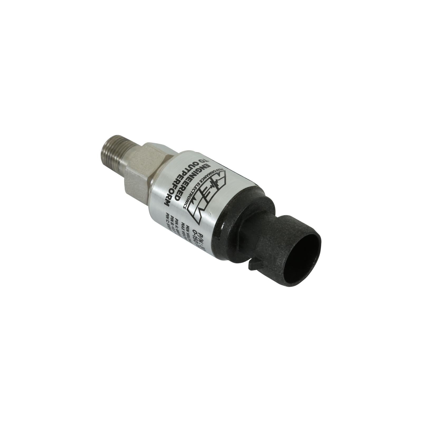 150 PSIg Stainless Sensor Kit 1/8 Inch NPT Male Thread w/ -4 and 3/16 NPT Adapters AEM Electronics-2