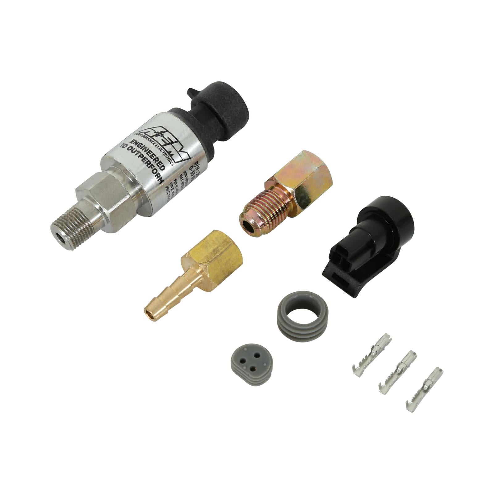 2 Bar Stainless MAP Sensor Kit 1/8 Inch NPT Male Thread AEM Electronics