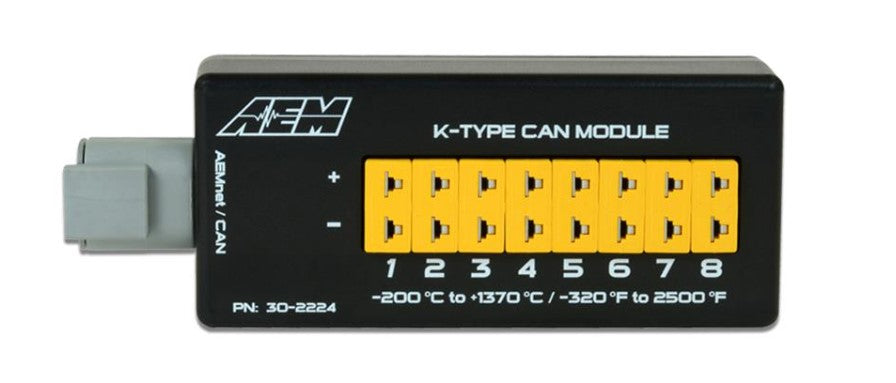8 Channel CAN EGT Module K-Type EGT Sensors AEM Electronics-3