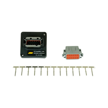 6 Channel CAN Module Converts two analog temp channels, two analog pressure channels, a tach input and fuel level input to AEMnet CANbus AEM Electronics-1