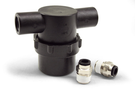 Water/Methanol Injection Inline Filter 1/4 Inch Inlet/Outlet Tubing AEM Electronics-1