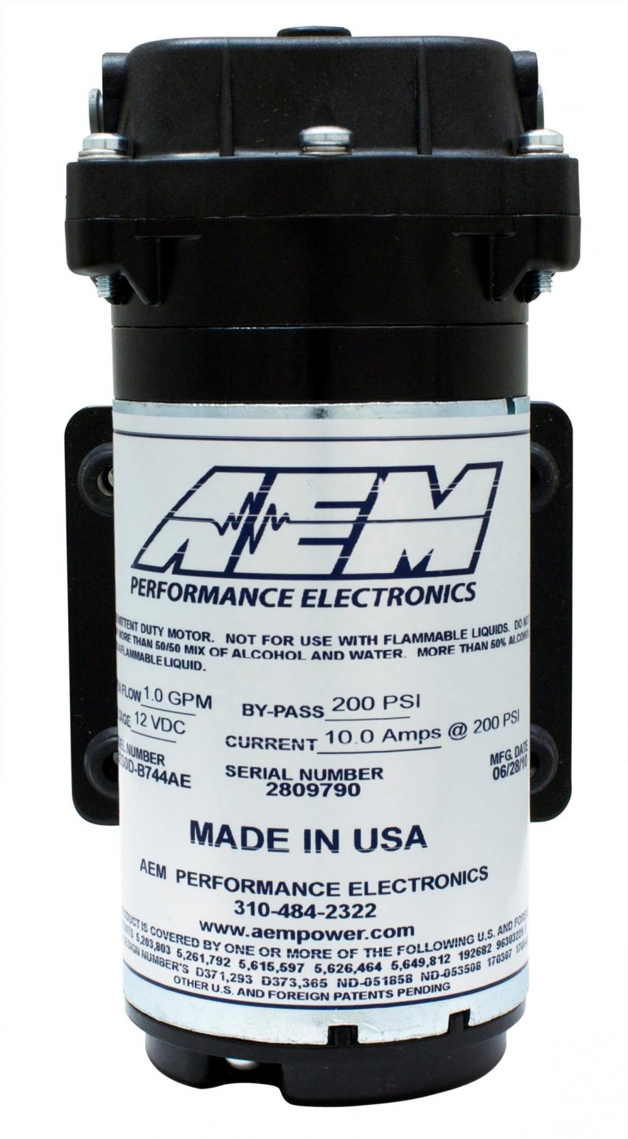 V3 Water/Methanol Standard Kit (No Reservoir) 35 PSI Max Standard Controller AEM Electronics-10