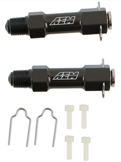 V3 Water/Methanol HD Injector Kit Includes 2 Complete Injector Assemblies and 2 sets of Swirl Generators AEM Electronics-3