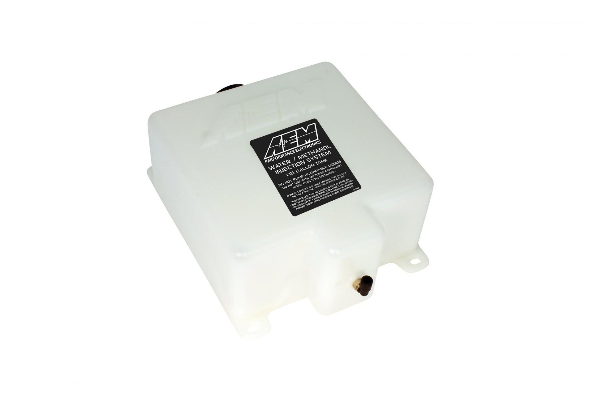 Water/Methanol Injection Reservoir 1.15 Gallon Capacity w/ Fluid level Sensor AEM Electronics