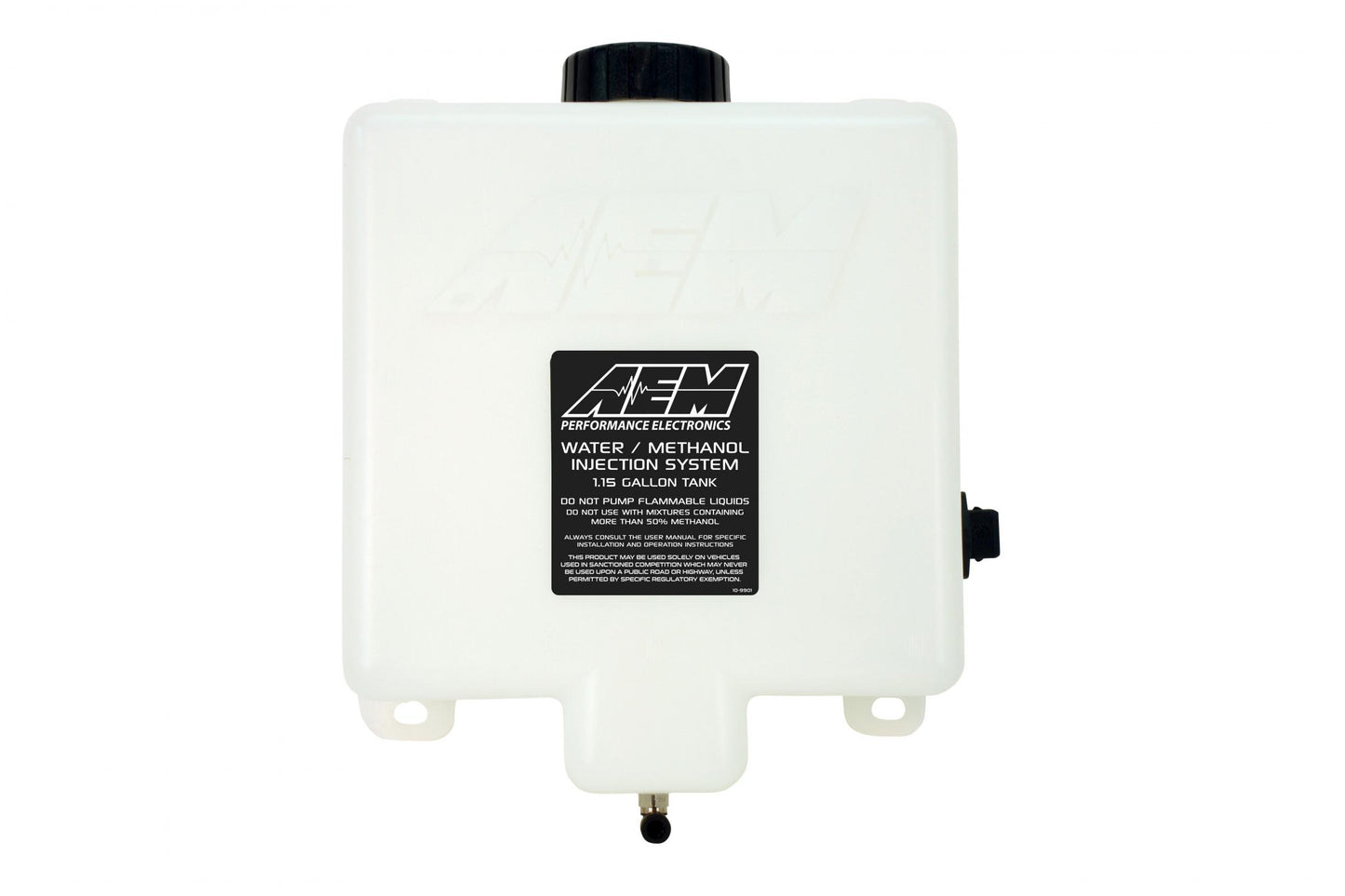 Water/Methanol Injection Reservoir 1.15 Gallon Capacity w/ Fluid level Sensor AEM Electronics-1
