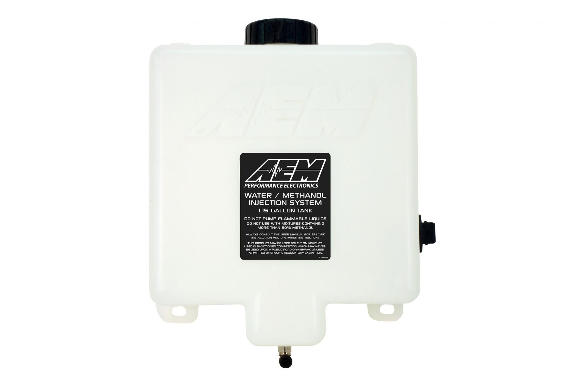Water/Methanol Injection Reservoir 1.15 Gallon Capacity w/ Fluid level Sensor AEM Electronics-1