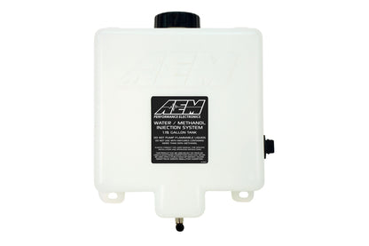 Water/Methanol Injection Reservoir 1.15 Gallon Capacity w/ Fluid level Sensor AEM Electronics-1