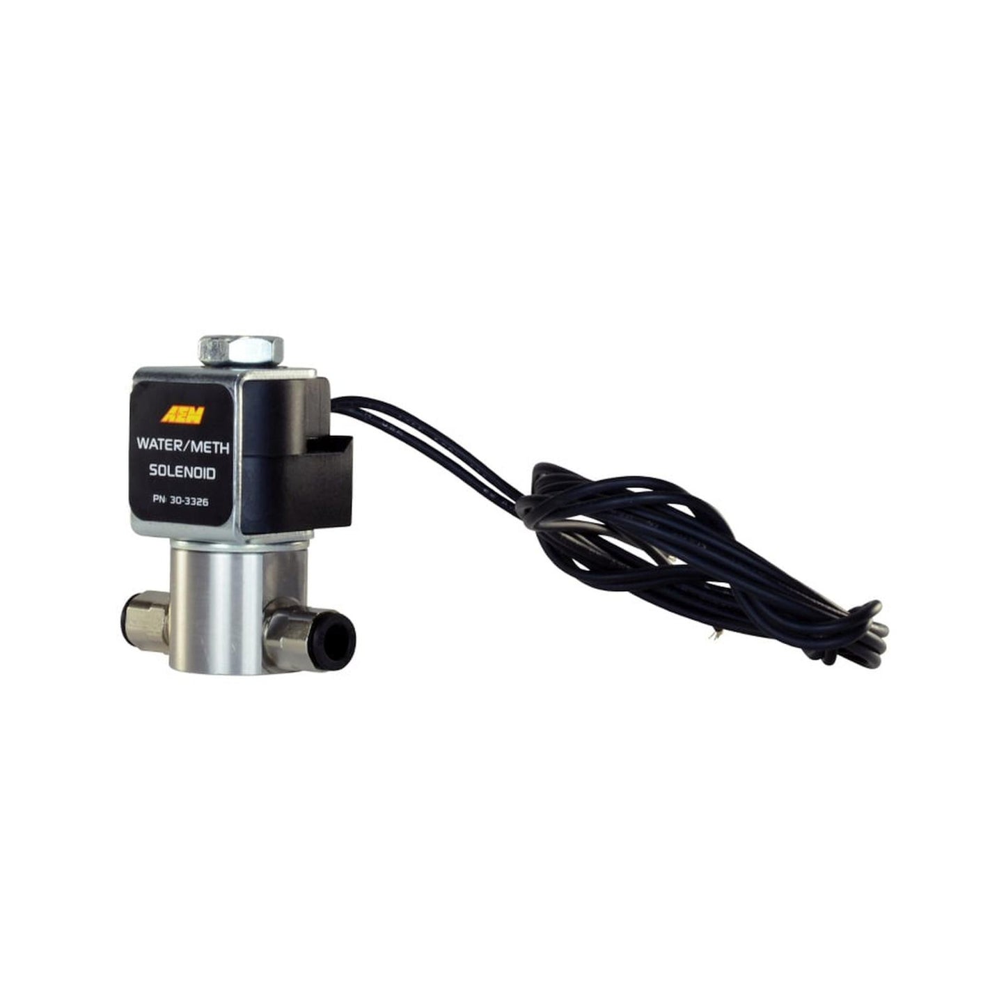 Water/Methanol Solenoid Solenoid is a 2-way, normally closed valve. AEM Electronics