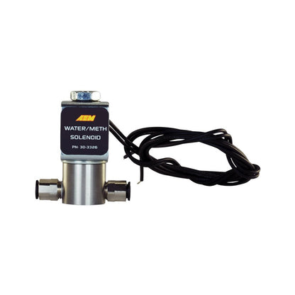 Water/Methanol Solenoid Solenoid is a 2-way, normally closed valve. AEM Electronics-1