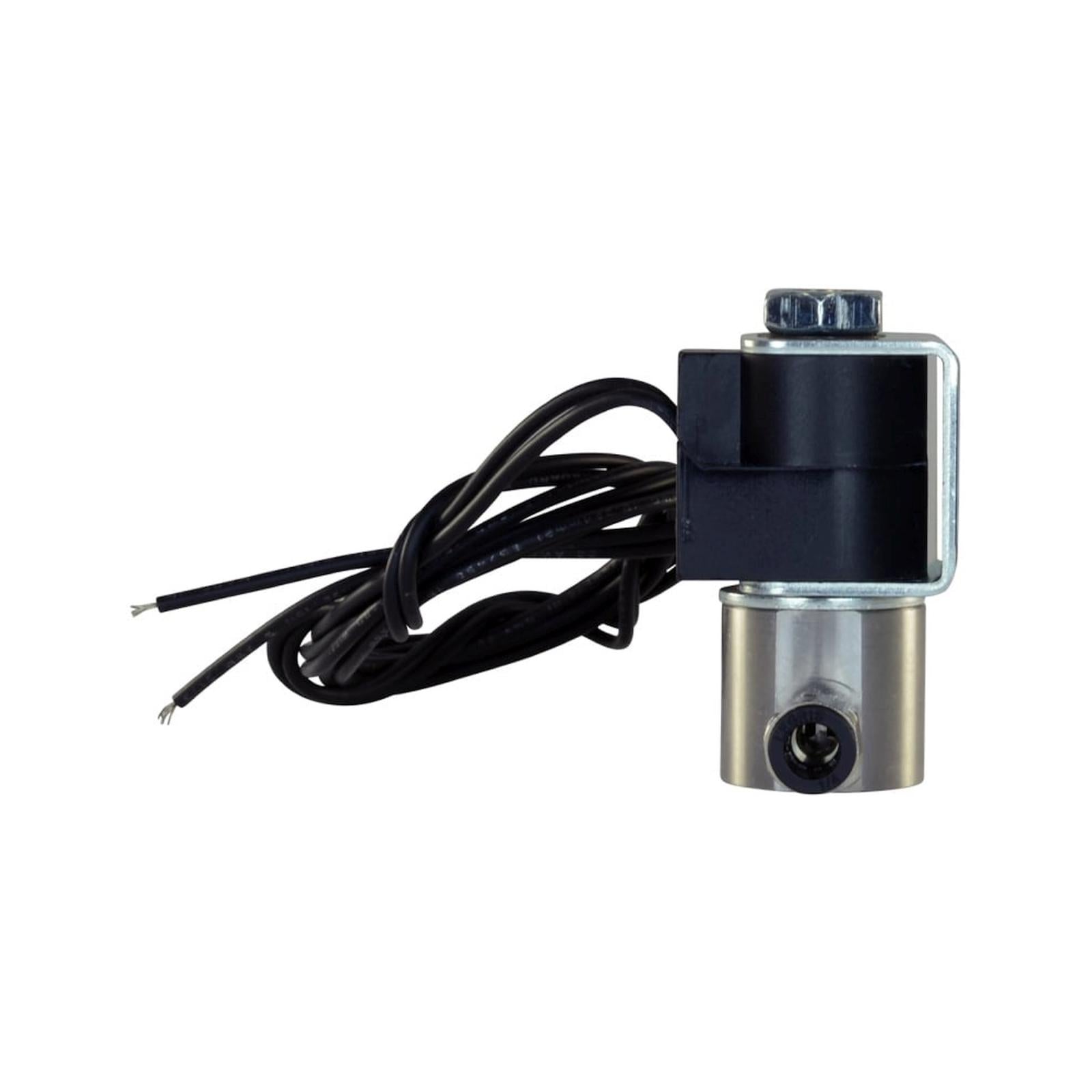 Water/Methanol Solenoid Solenoid is a 2-way, normally closed valve. AEM Electronics-4