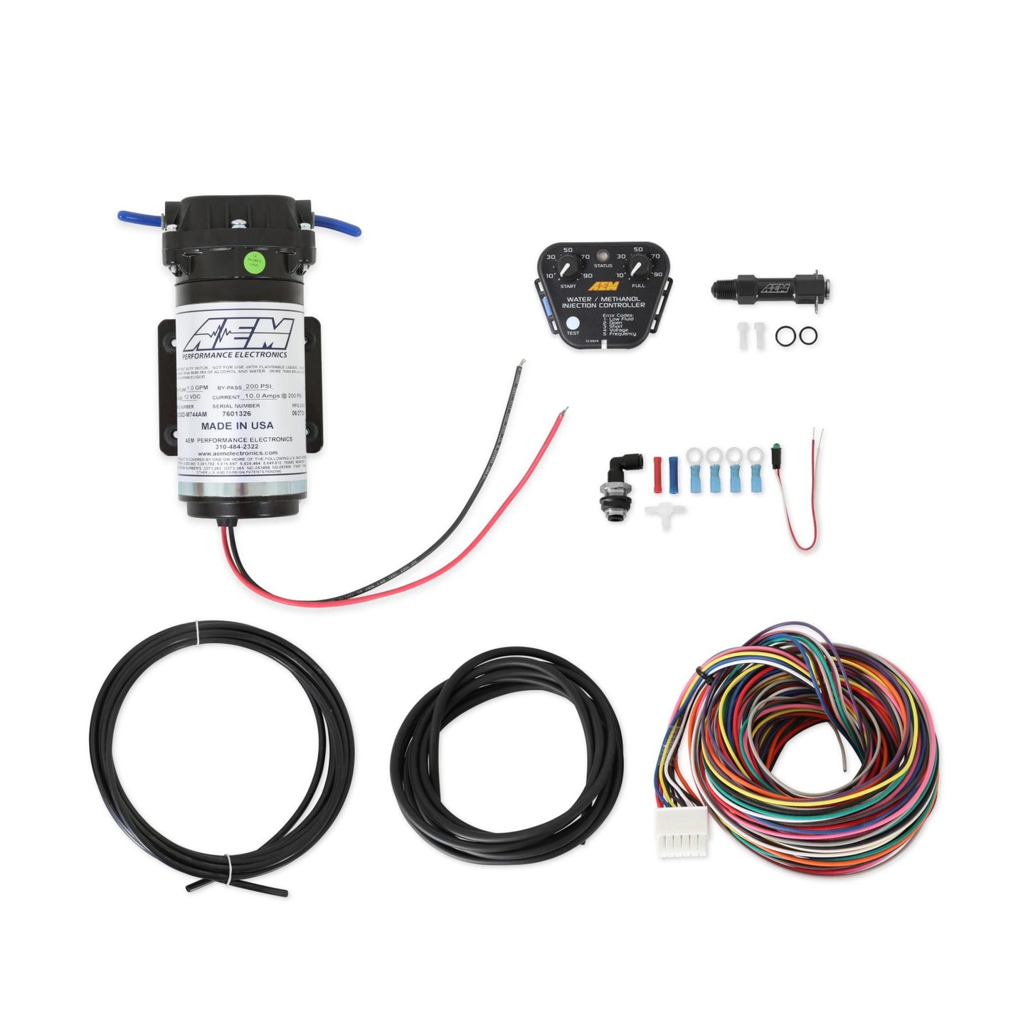 V3 Naturally Aspirated Water/Methanol Injection Kit (no reservoir) Multi-Input N/A Controller 0-5v/MAF Frequency or Voltage/Duty Cycle/Ext MAP AEM Electronics-4