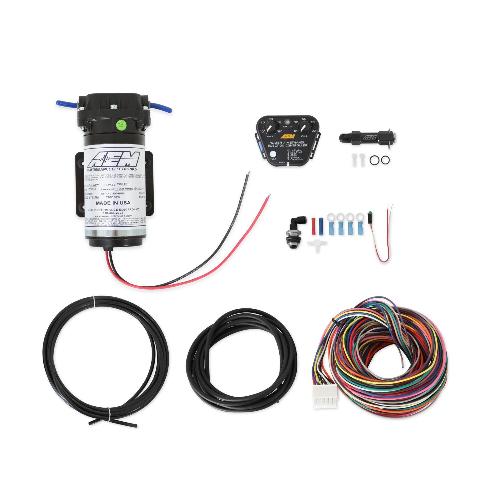 V3 Naturally Aspirated Water/Methanol Injection Kit (no reservoir) Multi-Input N/A Controller 0-5v/MAF Frequency or Voltage/Duty Cycle/Ext MAP AEM Electronics-4