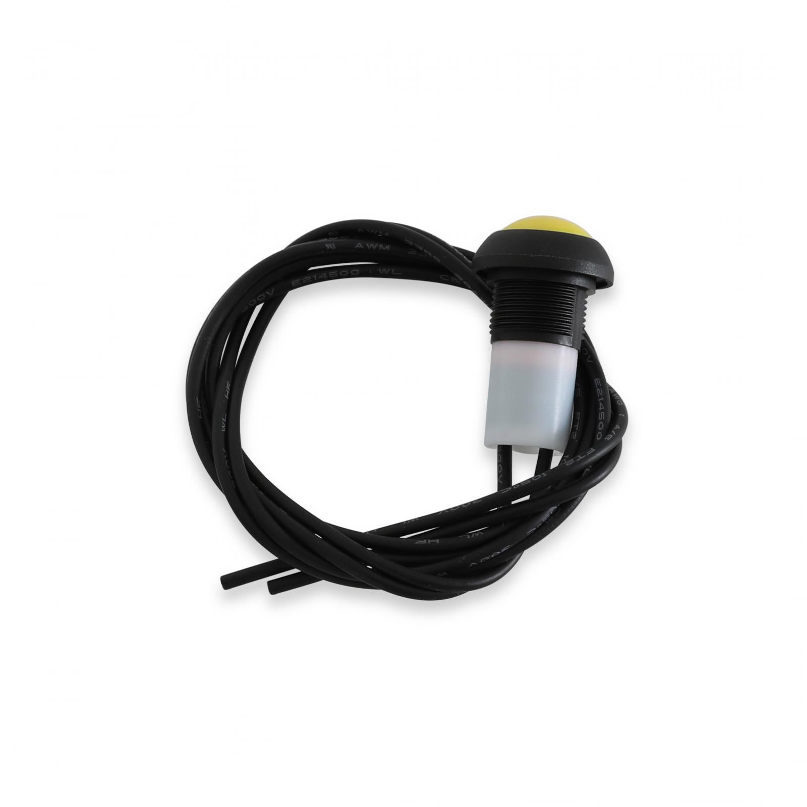 2-button External Button Kit for CD Carbon Dashes Waterproof Momentary Buttons with flying leads AEM Electronics-1