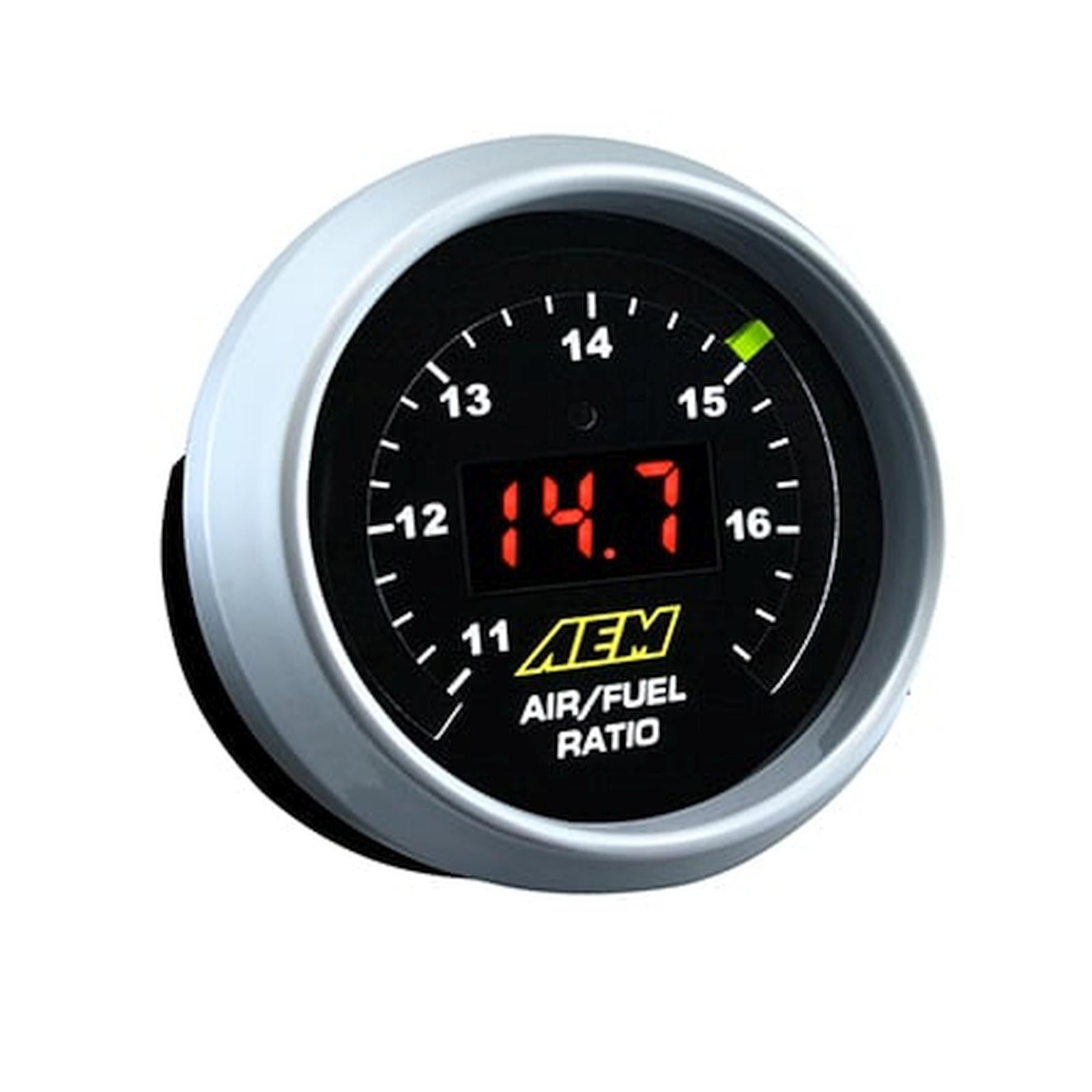 Classic Digital Wideband AFR Gauge (Sensor Not Included) The Original Wideband Air/Fuel Ratio Gauge (No Sensor) AEM Electronics-1