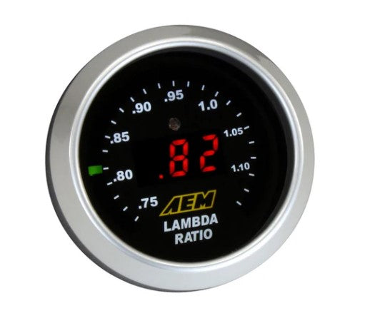 Classic Digital Wideband AFR Gauge (Sensor Not Included) The Original Wideband Air/Fuel Ratio Gauge (No Sensor) AEM Electronics-3