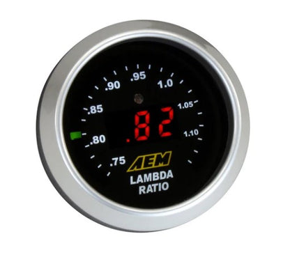 Classic Digital Wideband AFR Gauge (Sensor Not Included) The Original Wideband Air/Fuel Ratio Gauge (No Sensor) AEM Electronics-3