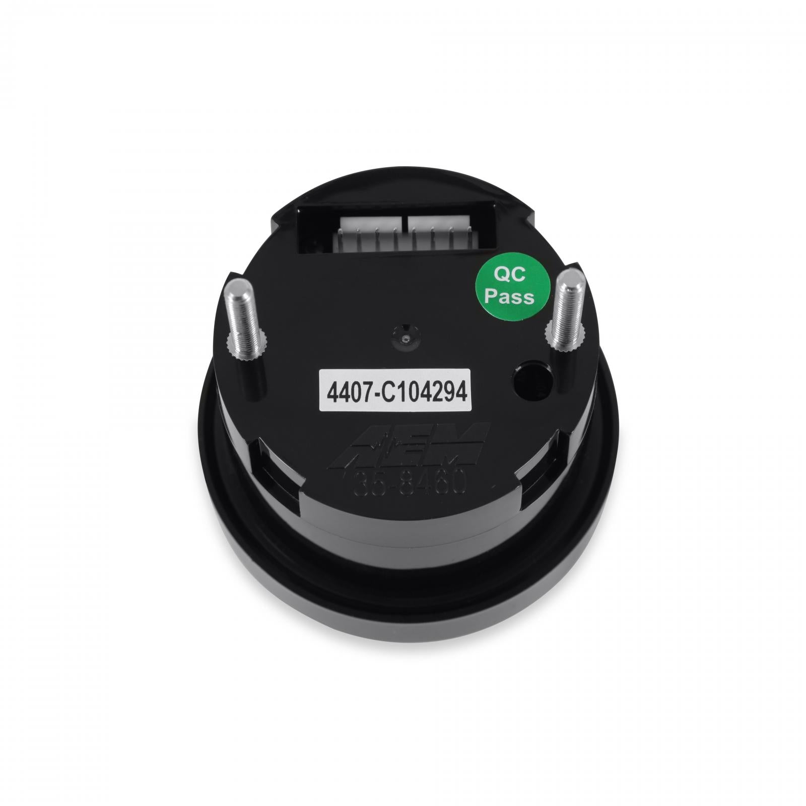 Classic Digital Fuel Pressure Gauge Kit Oil/Fuel Pressure from 0-100 PSI AEM Electronics