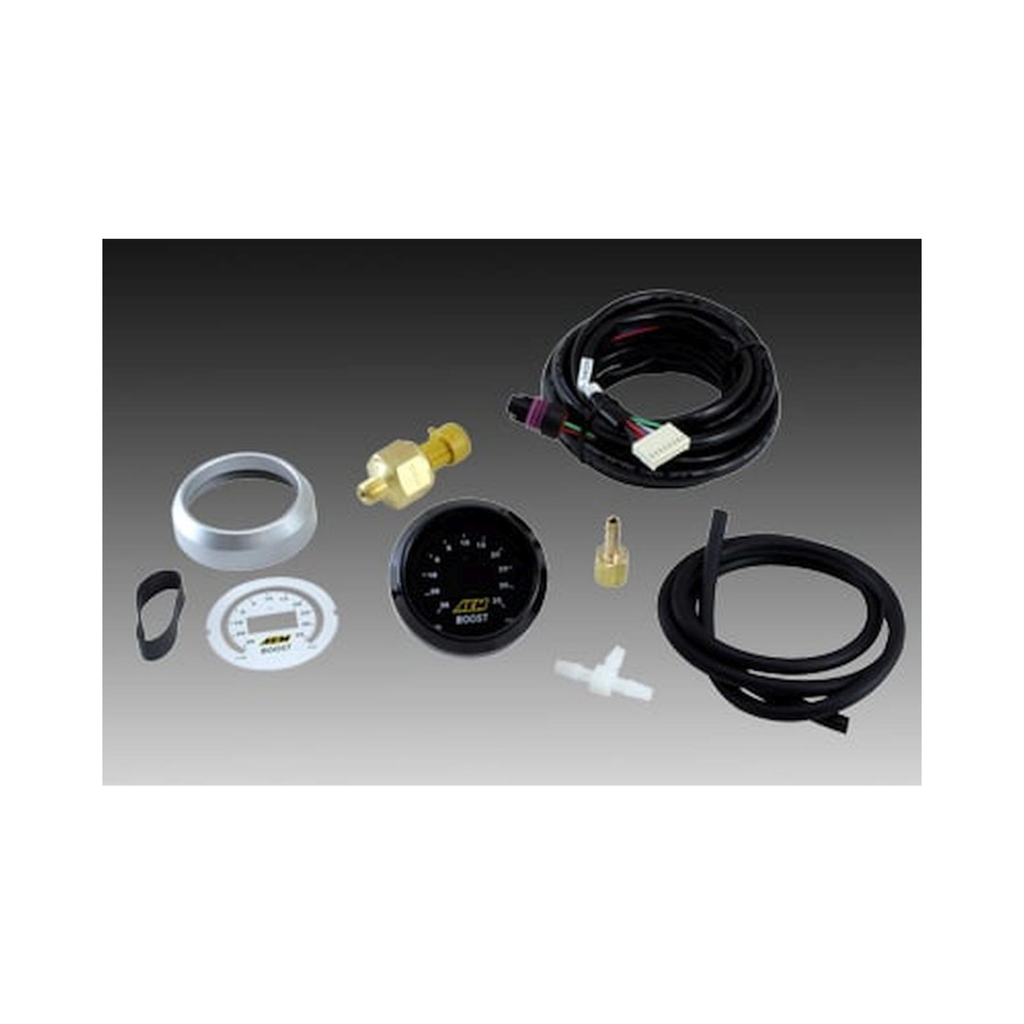 Classic Boost Display Gauge Kit Reads from -30 to 35 PSI AEM Electronics-3