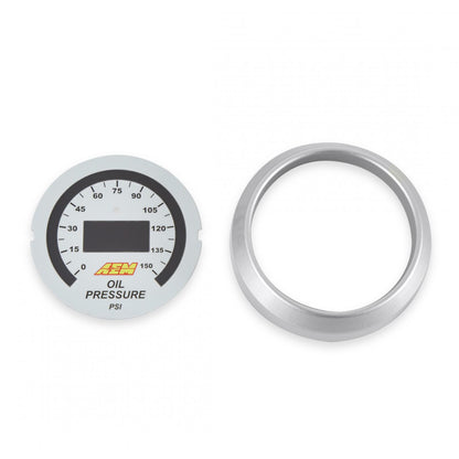 Classic Digital 150 PSI OIL Pressure Gauge Kit Oil Pressure from 0-150 PSI AEM Electronics-2