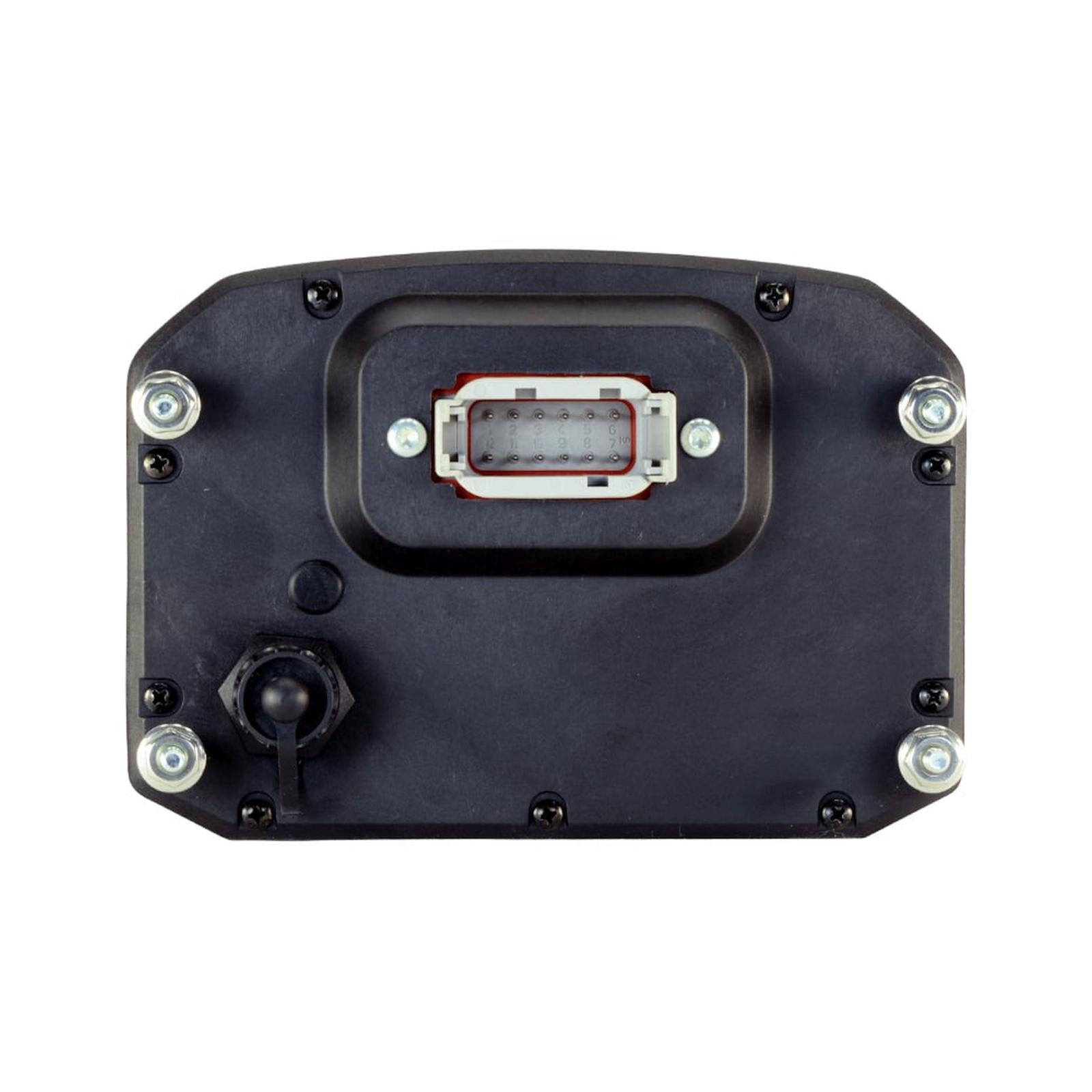 CD-5F Carbon Flat Panel Non-Logging/ Non-GPS Display 5-inch diagonal screen, carbon fiber enclosure, wiring harness included, Does Not Include Buttons (See PN 30-3610) AEM Electronics-3