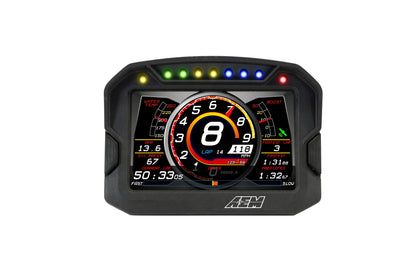 CD-5G Carbon Non-Logging Display with Internal GPS 5-inch diagonal screen, carbon fiber composite enclosure, GPS antenna and wiring harness included AEM Electronics-19