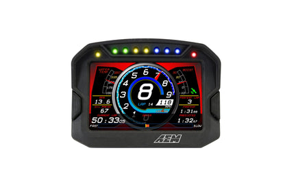 CD-5LG Carbon Logging Display with Internal GPS 5-inch diagonal screen, carbon fiber composite enclosure, GPS antenna and wiring harness included AEM Electronics-18