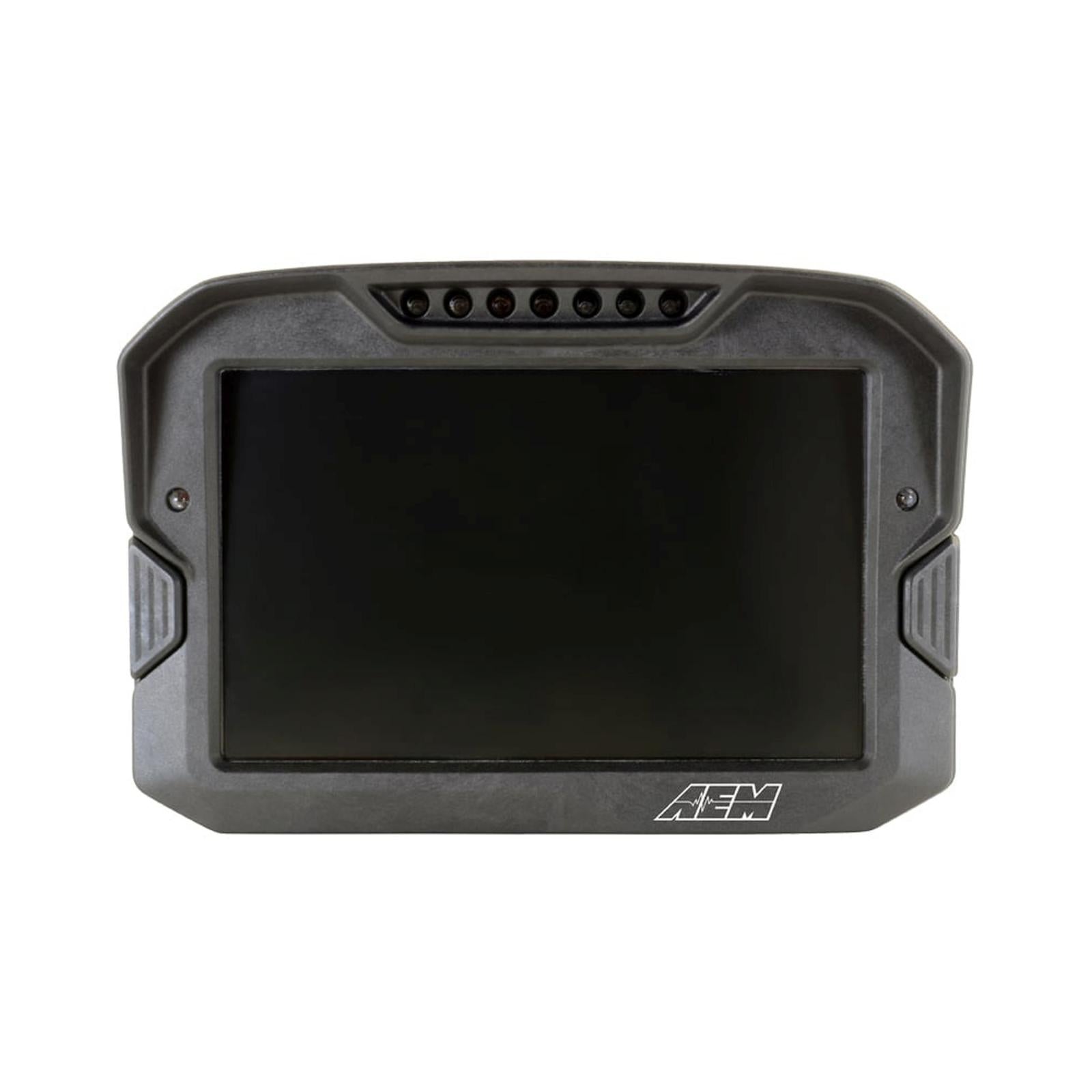 CD-7 Carbon Non-Logging/ Non-GPS Display 7-inch diagonal screen, carbon fiber enclosure, wiring harness included AEM Electronics-12
