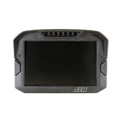 CD-7 Carbon Non-Logging/ Non-GPS Display 7-inch diagonal screen, carbon fiber enclosure, wiring harness included AEM Electronics-12