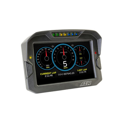 CD-7 Carbon Non-Logging/ Non-GPS Display 7-inch diagonal screen, carbon fiber enclosure, wiring harness included AEM Electronics-17
