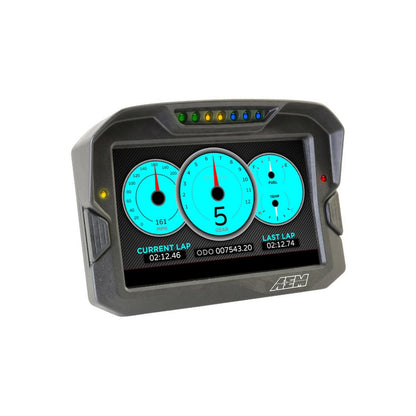 CD-7 Carbon Non-Logging/ Non-GPS Display 7-inch diagonal screen, carbon fiber enclosure, wiring harness included AEM Electronics-20