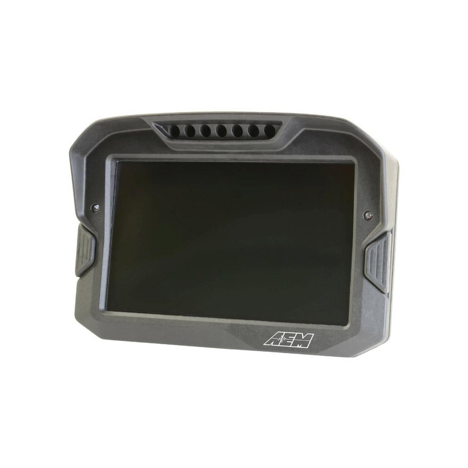 CD-7 Carbon Non-Logging/ Non-GPS Display 7-inch diagonal screen, carbon fiber enclosure, wiring harness included AEM Electronics-23