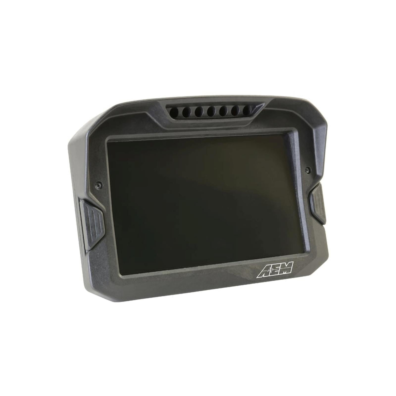 CD-7 Carbon Non-Logging/ Non-GPS Display 7-inch diagonal screen, carbon fiber enclosure, wiring harness included AEM Electronics-4