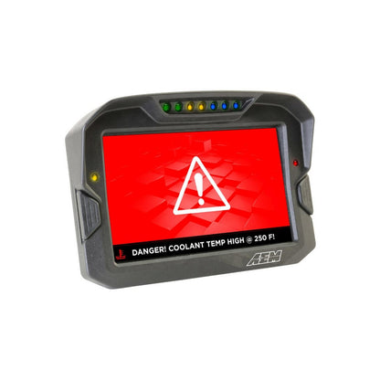 CD-7 Carbon Non-Logging/ Non-GPS Display 7-inch diagonal screen, carbon fiber enclosure, wiring harness included AEM Electronics-9