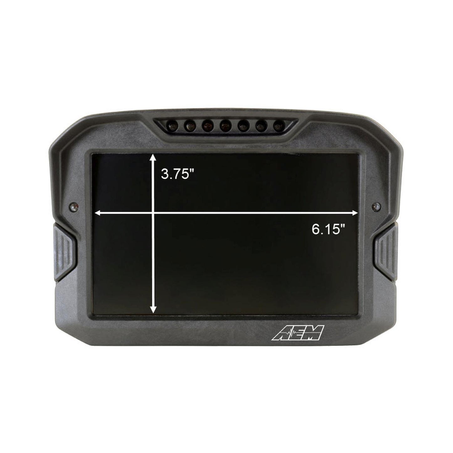 CD-7 Carbon Non-Logging/ Non-GPS Display 7-inch diagonal screen, carbon fiber enclosure, wiring harness included AEM Electronics-10