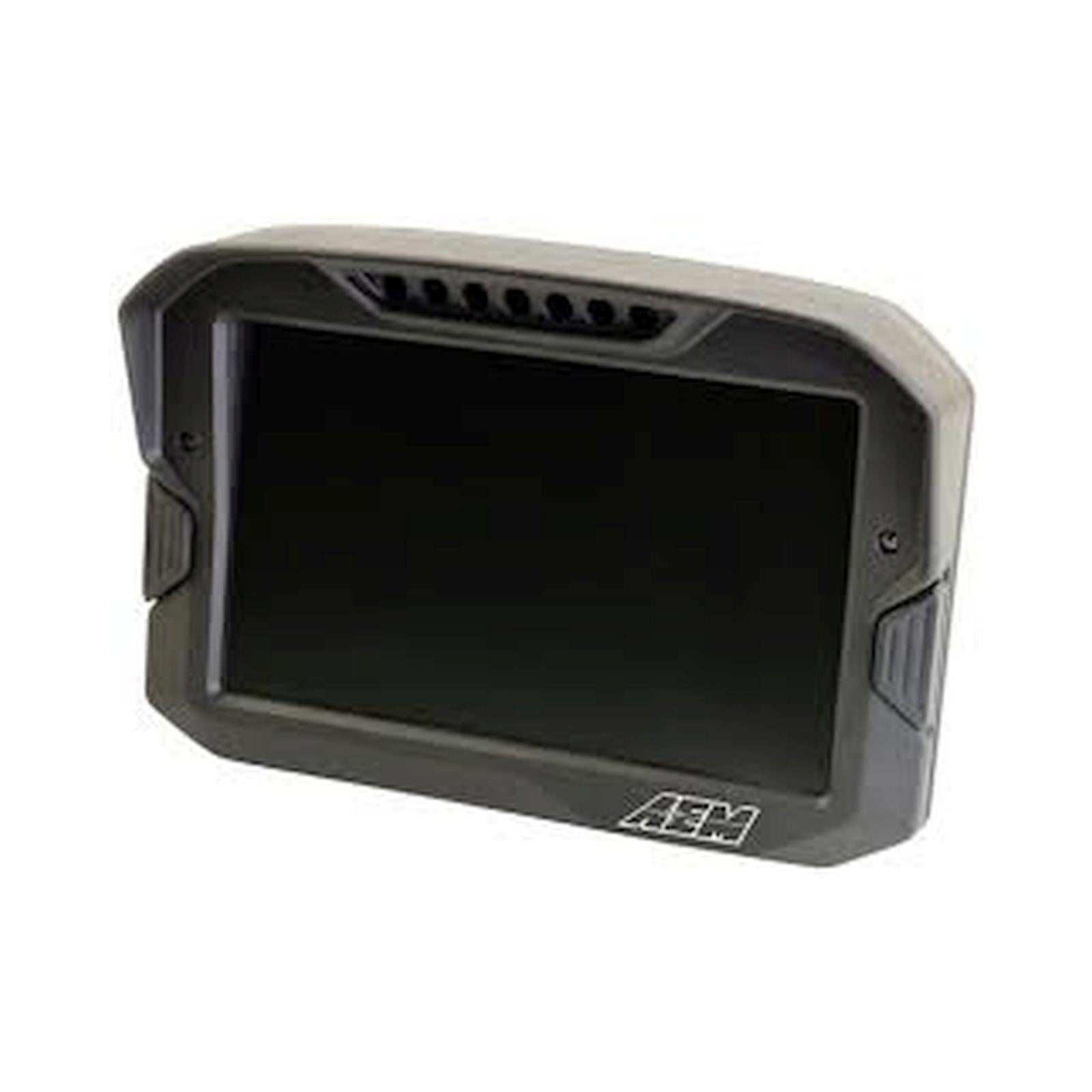CD-7G Carbon Non-Logging Display with Internal GPS 7-inch diagonal screen, carbon fiber enclosure, GPS antenna and wiring harness included AEM Electronics-2