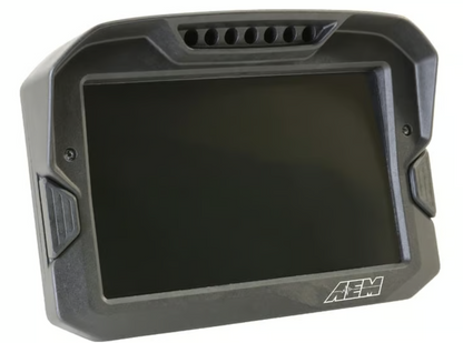 CD-7LG Carbon Logging Display with Internal GPS 7-inch diagonal screen, carbon fiber enclosure, GPS antenna and wiring harness included AEM Electronics-3