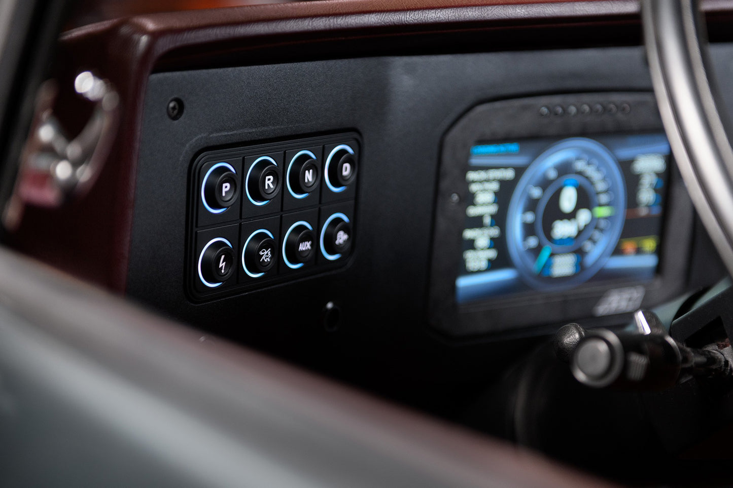 8-Button CAN Keypad EV programmable button pad for use with VCU200 or VCU300 AEM Electronics