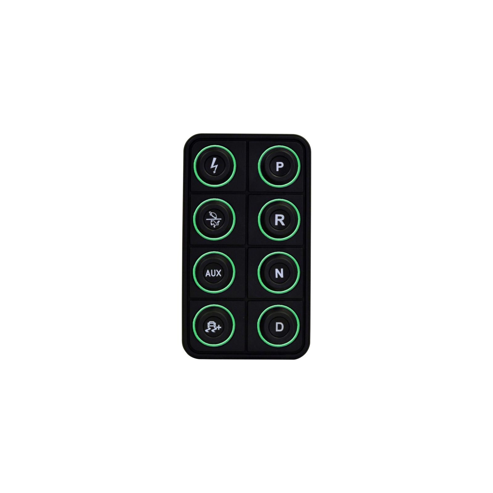8-Button CAN Keypad EV programmable button pad for use with VCU200 or VCU300 AEM Electronics-2