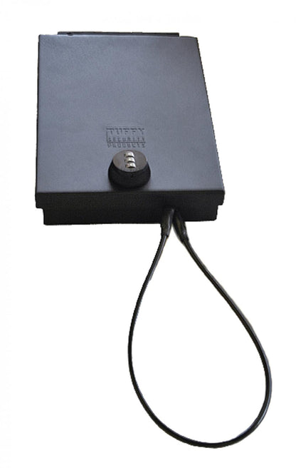 Portable Safe For Compact Pistols Universal Black Includes Cable Products Tuffy Security