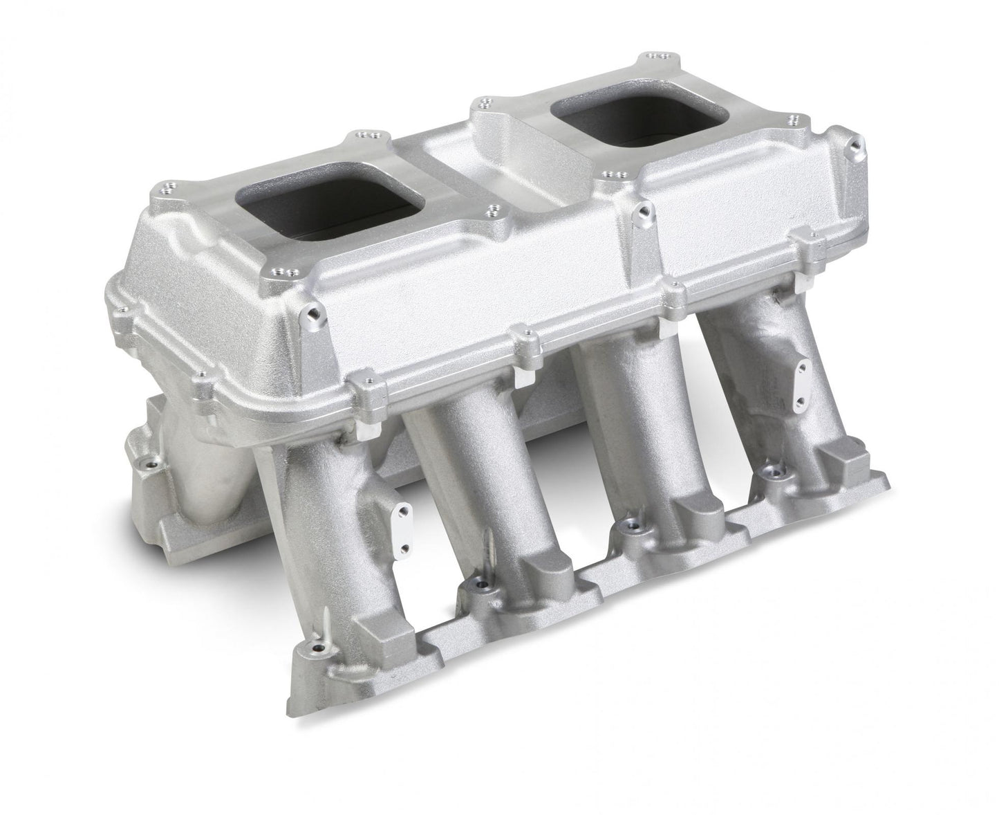 Hi-Ram Intake GM LS3/L92 Carbureted Hi-Ram Intake, 2 X 4150 (sideways and Inline Mounting) Holley