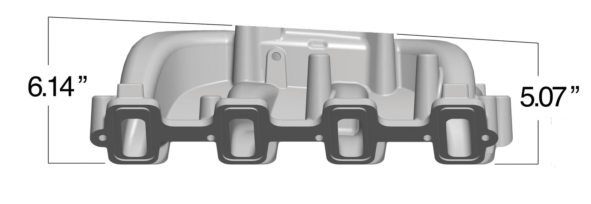 Dual Plane Carbureted Intake GM LS3/L92 Black All GM LS Gen III or IV Engines Equipped with LS3/LS92 Style Rectangular Port Cylinder Heads- Black Finish Holley-1