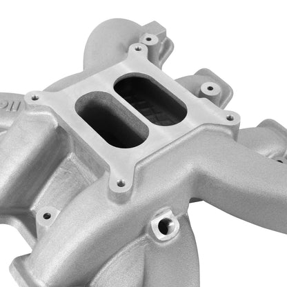 Dual Plane Carbureted Intake GM LS3/L92 All GM LS Gen III or IV Engines Equipped with LS3/LS92 Style Rectangular Port Cylinder Heads Holley-6