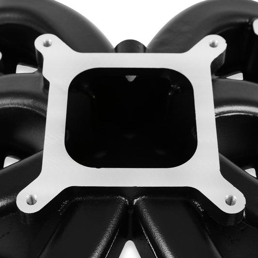 Single Plane Intake GM LS1/LS2/LS6 Black Ceramic Coated, Carbureted Single Plane Intake Manifold Fits All GM LS Gen III or IV Engines Equipped with LS1/LS2/LS6 Style Cathedral Port Cylinder Heads Holley