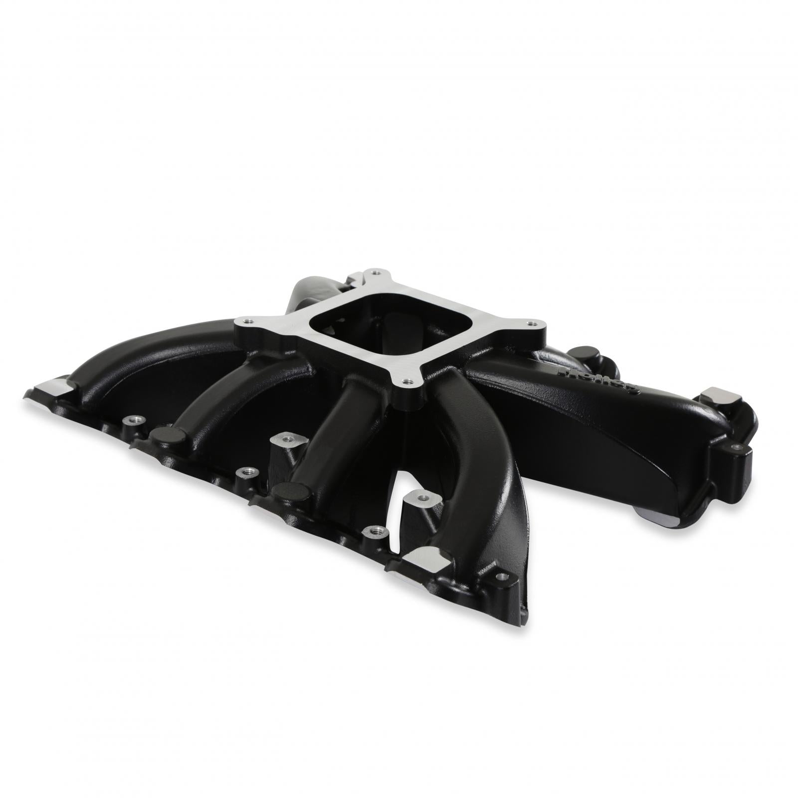 Single Plane Intake GM LS1/LS2/LS6 Black Ceramic Coated, Carbureted Single Plane Intake Manifold Fits All GM LS Gen III or IV Engines Equipped with LS1/LS2/LS6 Style Cathedral Port Cylinder Heads Holley-1